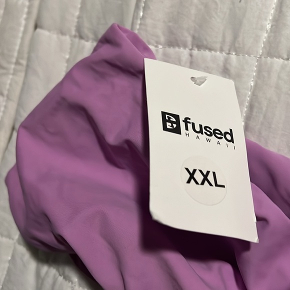 Lavender colored bikini bottom from Fused Hawaii - Picture 4 of 4